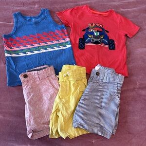 Name brand Boys 4-5T Summer Bundle!
